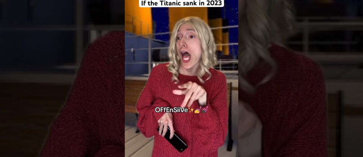 If GenZ Was On the Titanic #TheManniiShow.com/series