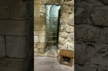 1000 year old castle toilet !!