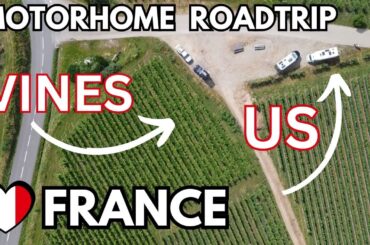 Obernai and wine route in a motorhome, Alsace, France. Ep 10