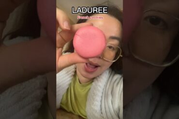 French pastries @ Laduree in Vancouver Canada #vancouvereats