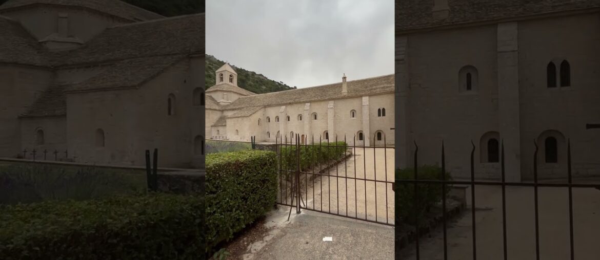 Abbey Notre-Dame de Senanque #lavender #travel #beautiful #france #tour