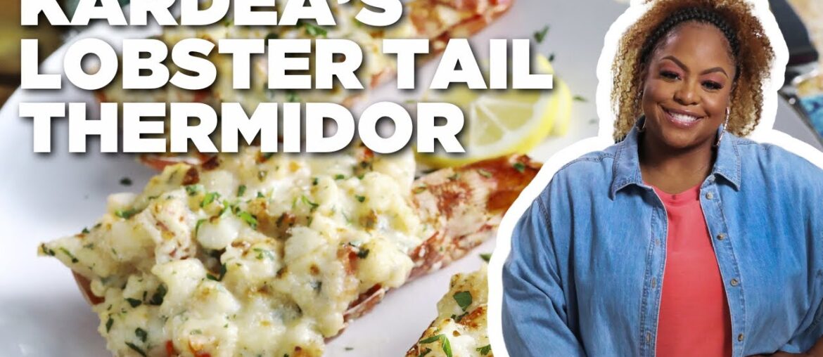 Kardea Brown’s Lobster Tail Thermidor | Delicious Miss Brown | Food Network Kardea Brown's Lobster Tail Thermidor | Delicious Miss Brown | Food Network