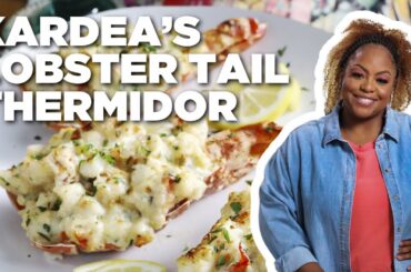 Kardea Brown's Lobster Tail Thermidor | Delicious Miss Brown | Food Network