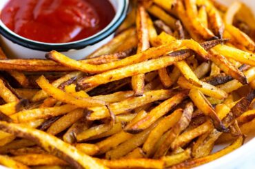 Easy Baked French Fries Recipe