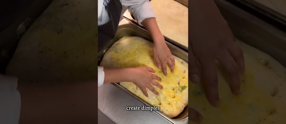 How To Make Focaccia For a Restaurant How To Make Focaccia For a Restaurant