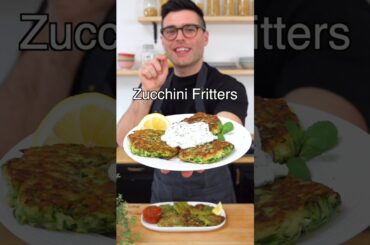 Zucchini Fritters (vegetarian & vegan)
