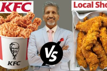 KFC VS Local Chicken Wala I #shorts I #kfc