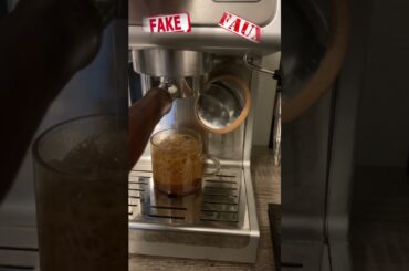 Ultimate Faux / Fake Espresso Crema - Pressurized Portafilter #espresso #coffeeaddict #coffee