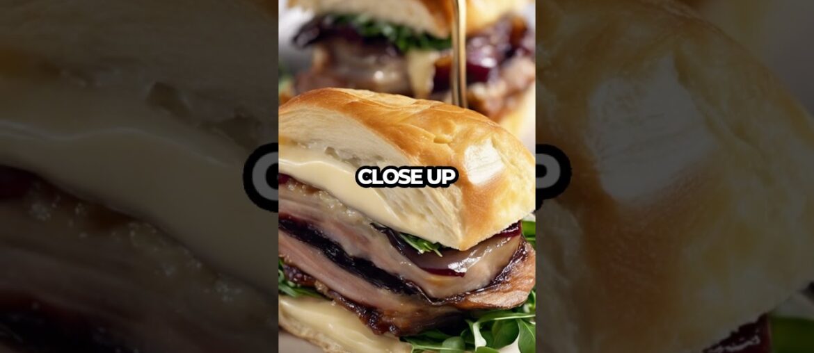 French Renaissance Duck Confit Sliders: Gourmet Made Easy! #Shorts French Renaissance Duck Confit Sliders: Gourmet Made Easy! #Shorts