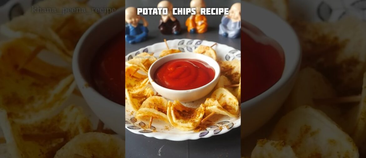 Crispy potato chips Recipe #shorts #viral #snacks #potato Crispy potato chips Recipe #shorts #viral #snacks #potato