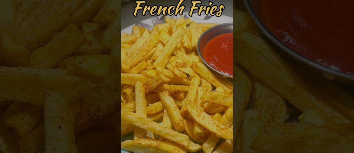 Crispy French fries recipe/French fries recipe/Perfect crispy French fries recipe #shorts #youtuber