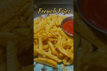 Crispy French fries recipe/French fries recipe/Perfect crispy French fries recipe #shorts #youtuber
