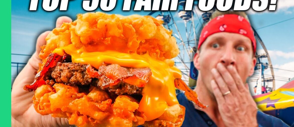 Must Try Before You Die!! USA's TOP 50 INSANE Fair Foods!!!