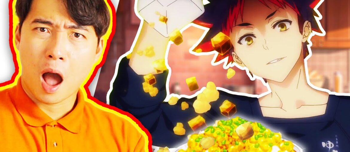 Uncle Roger Review INSANE ANIME COOKING (Food Wars!)