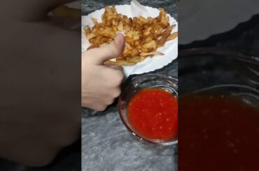 french fries #shorts #asmr #fries #cooking