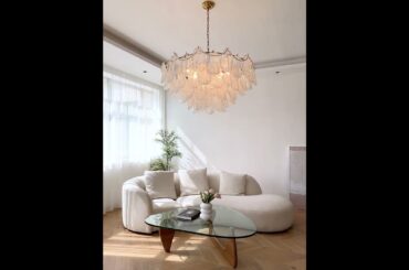 Luxurious French Chandelier | Modern Designer Pendant for Living Room & Dining | 9341 #chandelier