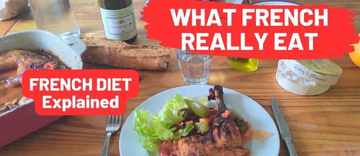 What French Really EAT In a Day | Typical French Diet explained by a French Dietitian + Healthy Tips