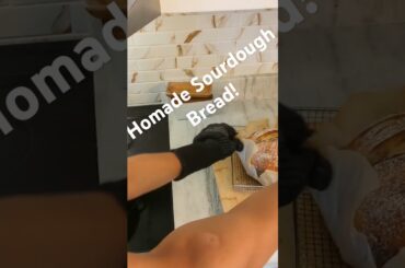 Watch the Full Video on how I stress-free baked my sourdough bread! It's worth your time! #sourdough