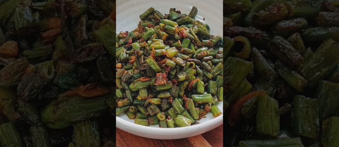 Garlic French Beans Recipe | #shorts