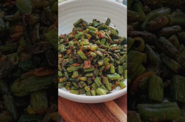 Garlic French Beans Recipe | #shorts