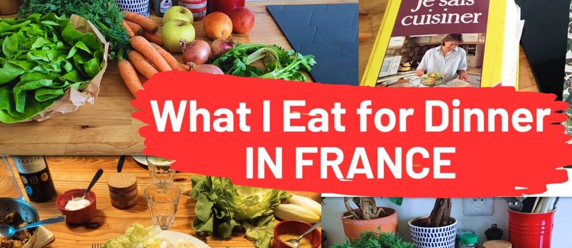 What I EAT in FRANCE | Typical French MEALS + French Recipes