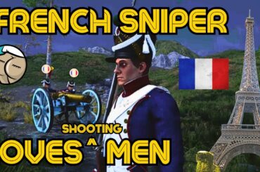 French Sniper Loves Shooting Men