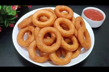 New Style Potato Snacks! Its So Delicious! Crispy Potato Rings Recipe! Potato Recipes! Chips Recipe