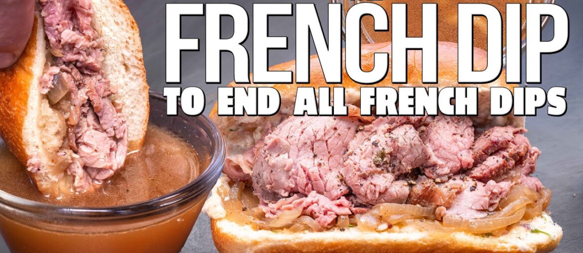 THE BEST FRENCH DIP I'VE EVER MADE (THIS THING IS INSANE...) | SAM THE COOKING GUY