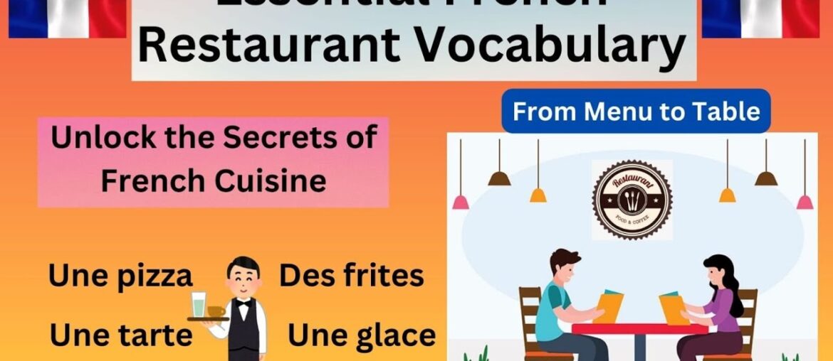 Most Common French Phrases Used @ “FRENCH RESTAURANT” Most Common French Phrases Used @ "FRENCH RESTAURANT"