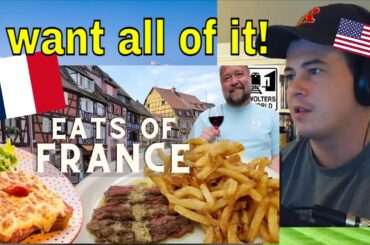 American Reacts The BEST French Food - What to Eat in France