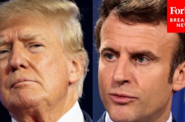 'Donald, You Cannot Do This': Trump Impersonates French President Macron During Tariff Story