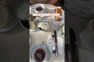 These VIRAL restaurants in PARIS are WORTH THE HYPE #paris #parisfood #paris2024  #travel