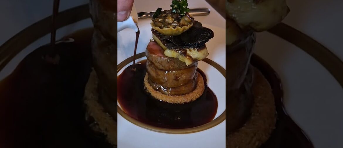THE STEAK OF A LIFETIME - Tournedos Rossini by Chef Hrishikesh Desai at Farlam hall.