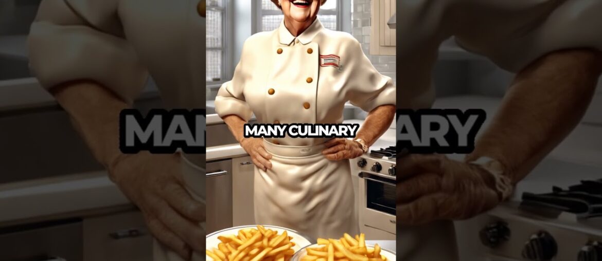 Revolutionary French Fries: Julia Child's Culinary Journey #Shorts