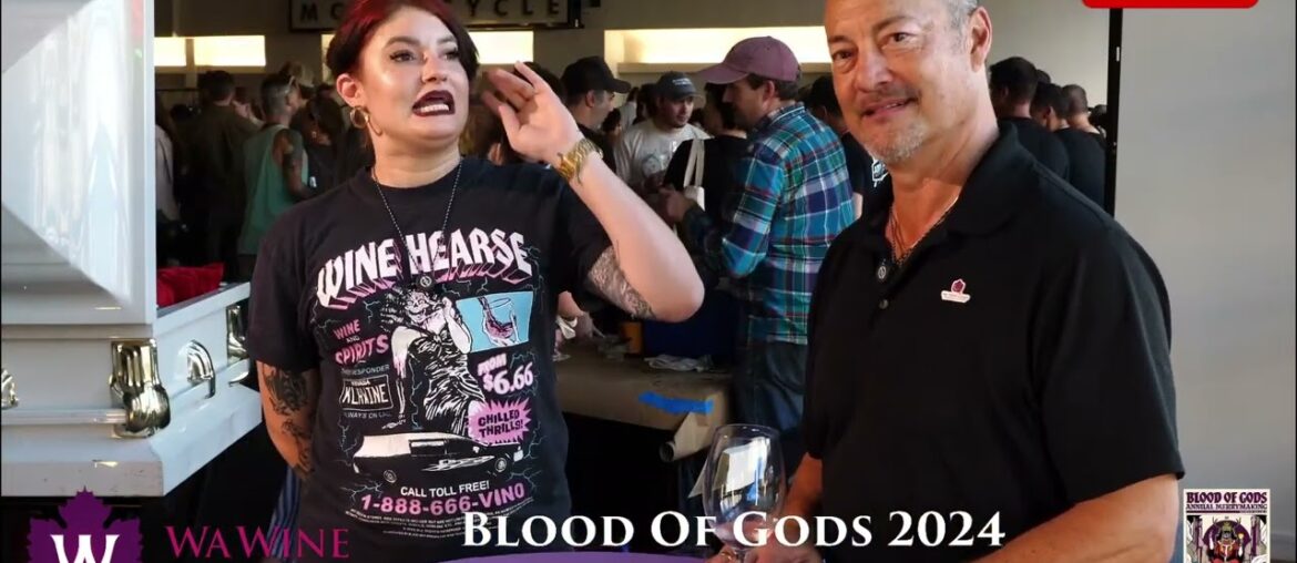 Christopher Chan interviews Las Vegas Wine Hearse at Blood Of Gods 2024