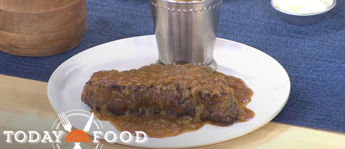 Celebrate the Paris Olympics with this steak & French fries recipe