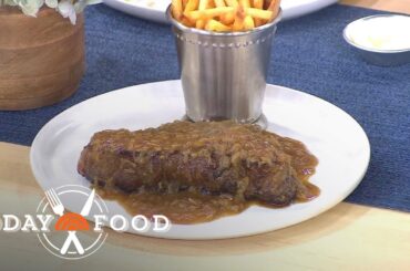 Celebrate the Paris Olympics with this steak & French fries recipe