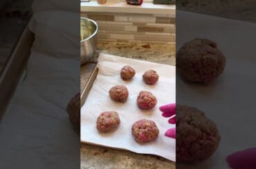 French Onion Meatballs #shorts #easyrecipe  #recipes #dinnerideas
