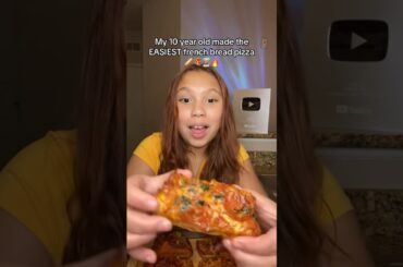 I CAN'T believe my DAUGHTER did this to our PIZZA! #cooking #food #shorts #short