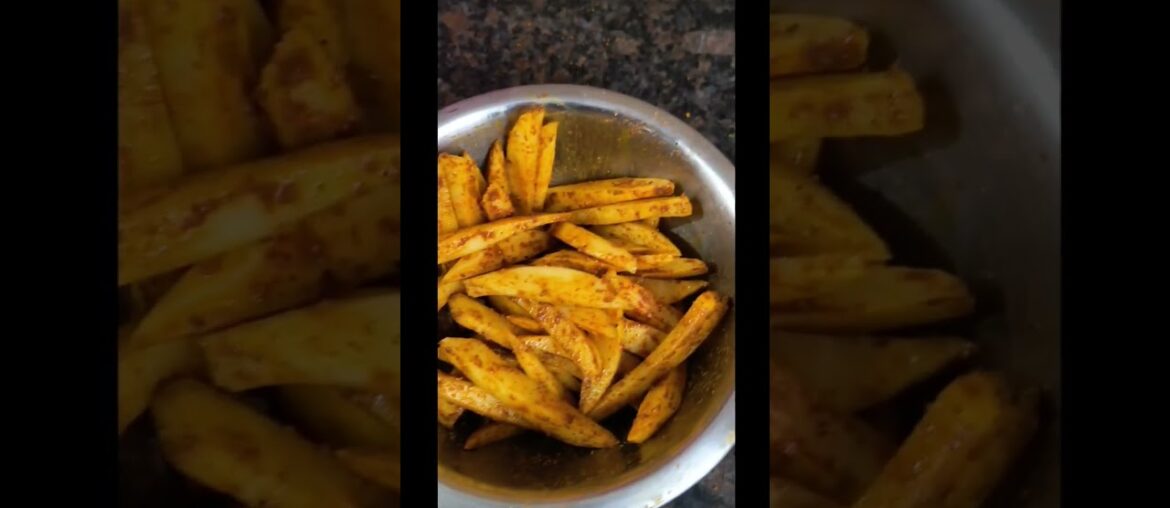 Crispy and perfect, Easy way to make french fries at home #viral #shorts #frenchfries Crispy and perfect, Easy way to make french fries at home #viral #shorts #frenchfries