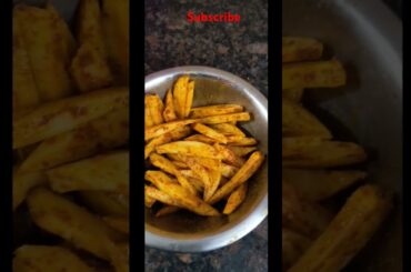 Crispy and perfect, Easy way to make french fries at home #viral #shorts #frenchfries