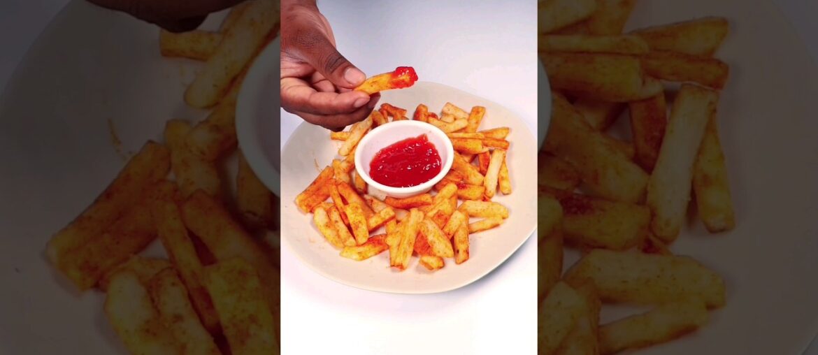 Spicy French Fries ASMR #shorts