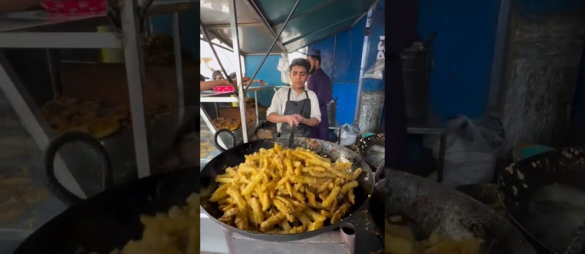 Punjab French Fries - Chips #viral #youtubeshorts #food #streetfood