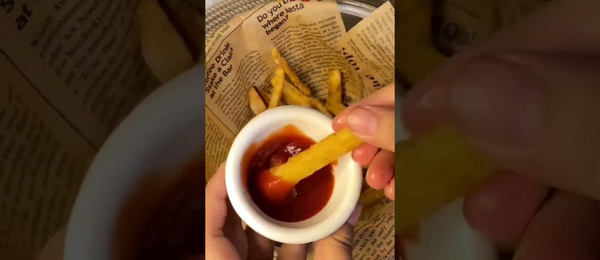 Crispy and Perfecr, Easy way to make french fries at home #shortsindia #viralvideos #frenchfries