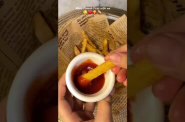 Crispy and Perfecr, Easy way to make french fries at home #shortsindia #viralvideos #frenchfries