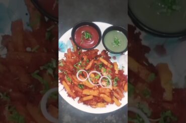 15 min me lajawab ghar ka french fries #frenchfries #shorts