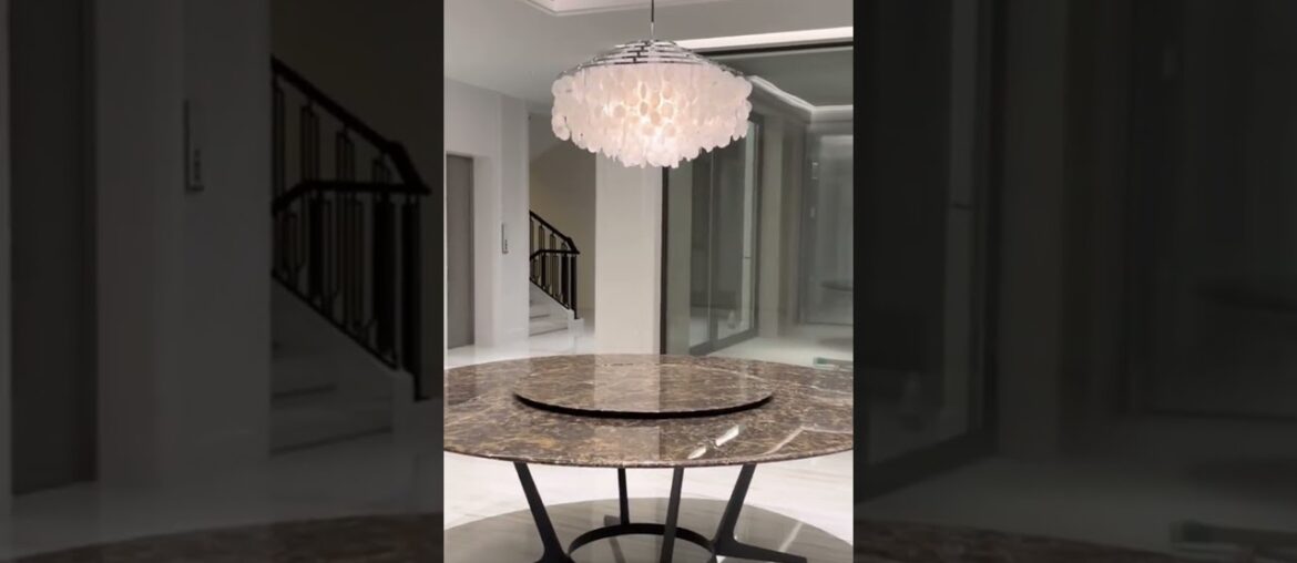 Modern French Sea-Shell Suspension Lamp for Dining Room | Vinlighting Modern French Sea-Shell Suspension Lamp for Dining Room | Vinlighting