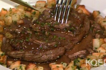 Perfect Steak, the Jacques Pepin Way | Today's Gourmet | KQED