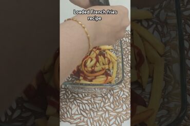 Surah Kafiroon urdu translation and loaded french fries recipe #food #ytshorts #shorts #Quran