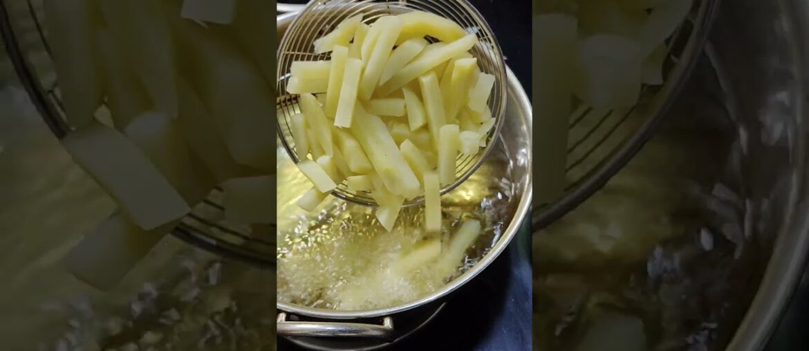 French fry | McDonald style french fries at home #recipe #dailytasteoflife  #frenchfries
